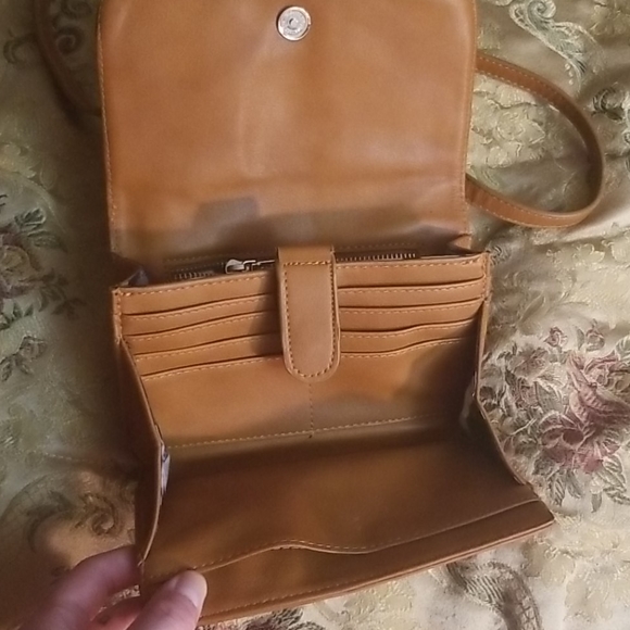 COPY - Brown Colab Small Crossbody Bag - Picture 3 of 7